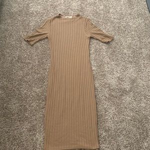 Tan Dress